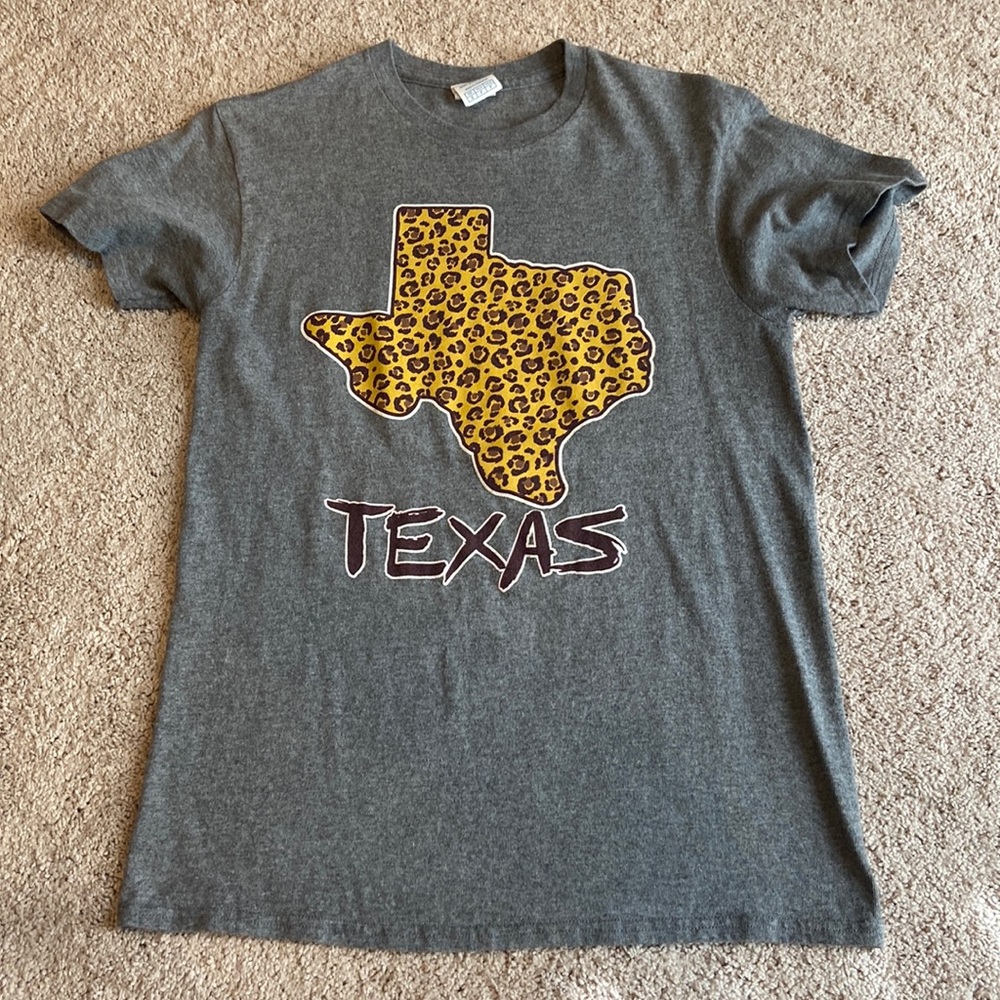 Gray TEXAS t-shirt